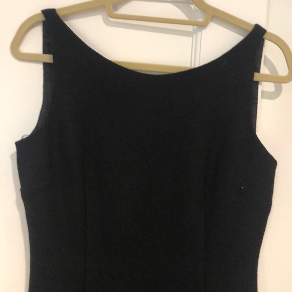 Moschino black wool dress, open back! - Picture 3 of 8